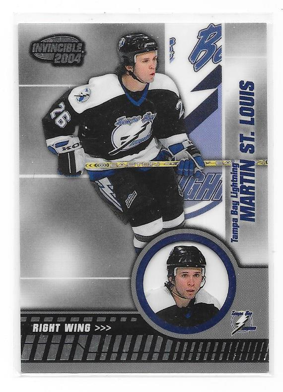 2003-04 Pacific Invincible #88 Martin St. Louis Tampa Bay