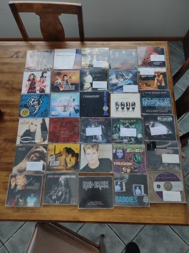 CD sinkkuja 30 kpl