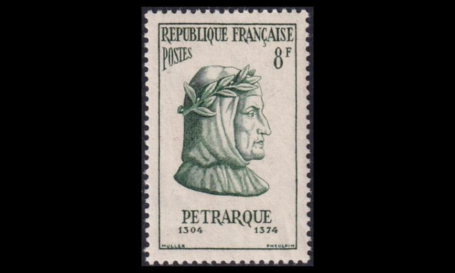 Ranska 1110 ** Runoiija Francesco Petrarca (1956)
