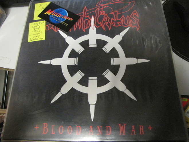 ANNIHILATUS-BLOOD AND WAR 1.PAINOS 2003 M-/M- LP +