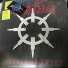 ANNIHILATUS-BLOOD AND WAR 1.PAINOS 2003 M-/M- LP + - pikkukuva 1