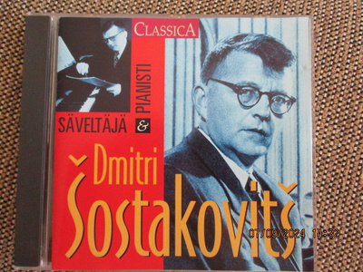 Dmitri Sostakovits SÄVELTÄJÄ JA PIANISTI (CD)