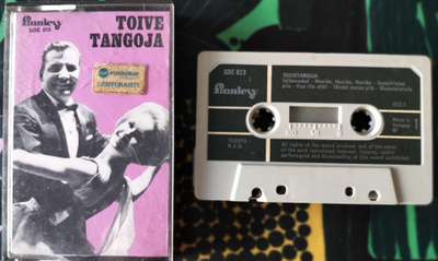 TOIVETANGOJA Virta Grön Taipale-Kasetti, SDE 013,FINNLEVY