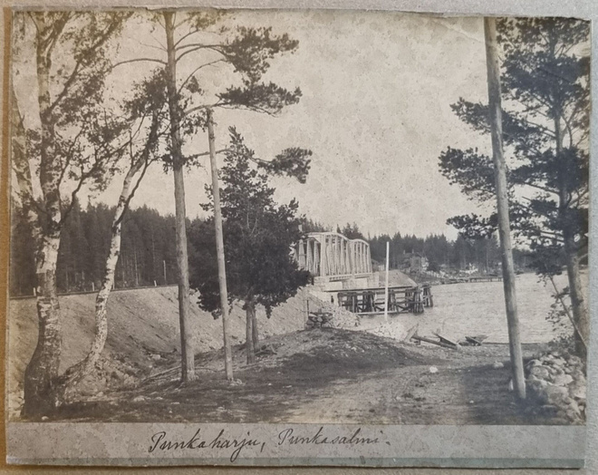 Punkaharju Punkasalmi Postikortti originaali