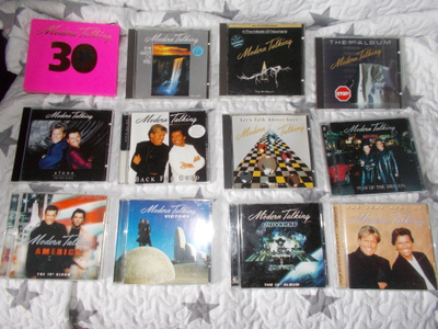 12 KPL MODERN TALKING CD-LEVYJÄ