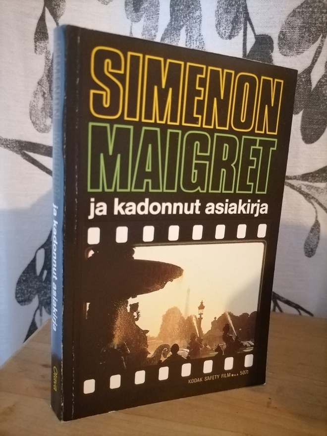Simenon - Maigret ja kadonnut asiakirja - 2.p.1990