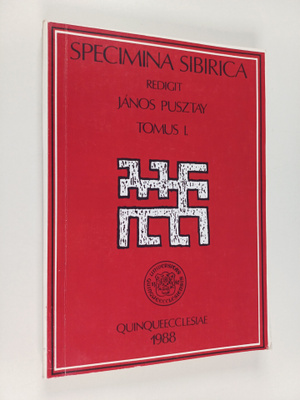 Janos Pusztay : Specimina Sibirica T. 1