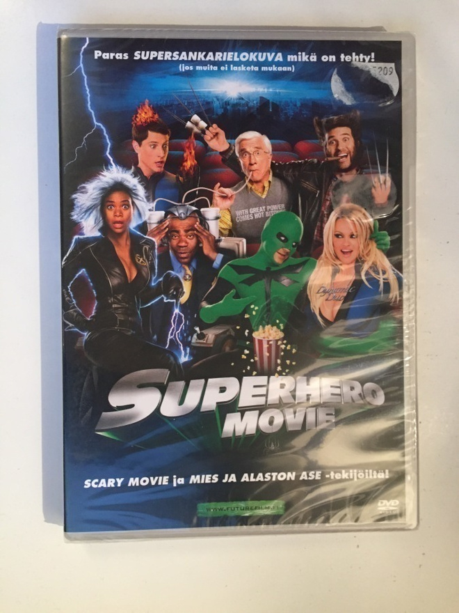 Superhero Movie (DVD) Sara Paxton, Lesnie Nielsen [UUSI!]