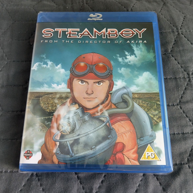 Steamboy Blu-ray **muoveissa**