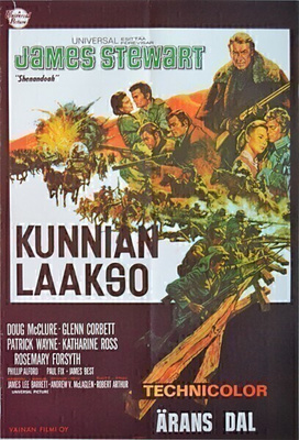 Elokuvajuliste: Kunnian laakso (James Stewart)