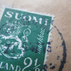 1947 Rovaniemi Lapin Kansan Kirjapaino ristiside - pikkukuva 2