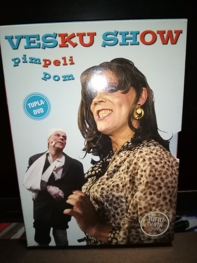 2DVD VESKU SHOW :  Pimpeli pom tupla DVD ( SIS POSTIKULU)