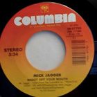 MICK JAGGER  ::  SAY YOU WILL  ::  VINYYLI 7"    USA 1987 - pikkukuva 3
