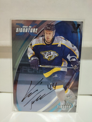 2002-03 BaP Signature Series Auto Vault #034 Kimmo Timonen