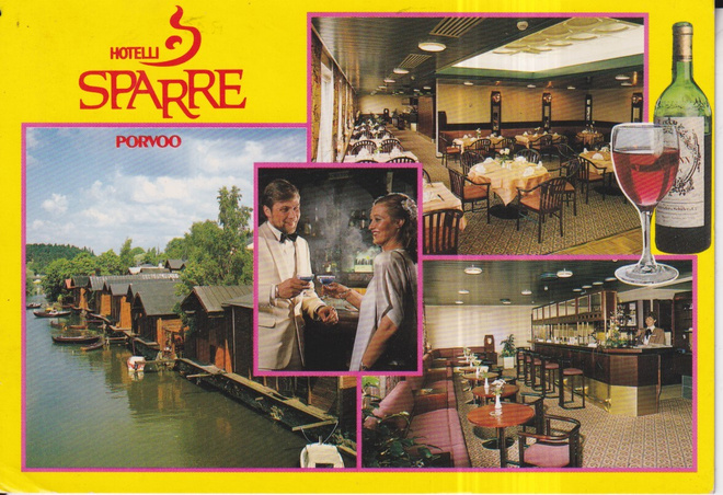 Porvoo - Hotelli Sparre, sommitelmakortti    ,e115