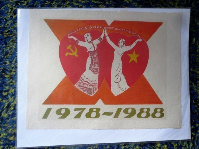 Vietnamilainen propagandajuliste