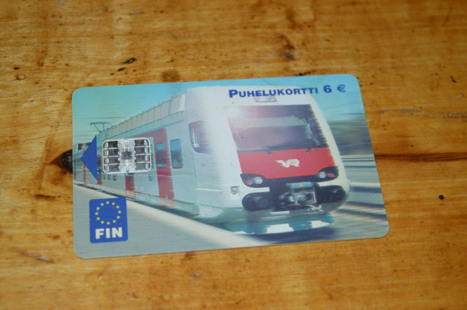 Puhelukortti Kaupunkijuna Sm 4