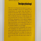 Erich Franzen : Testpsykologi - pikkukuva 2