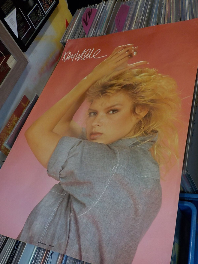 KIM WILDE ORKKIS VANHA MYYNTIJULISTE