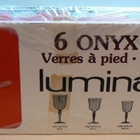 Luminarc lasi, aaltoileva, Onyx no 7, 5 cl, 7 kpl - pikkukuva 3