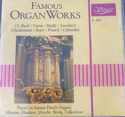 Famous Organ Works cd