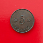 5 penniä 1918 Kansanvaltuuskunta I - pikkukuva 1
