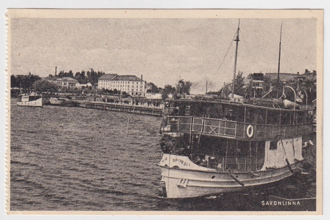 Savonlinna: Höyrylaiva Orivesi