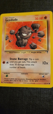 Geodude #77 Legendary Collection common Pokemon CCG card