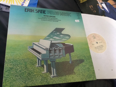 Eric Satie Piano music Lp Uk 1980 nm