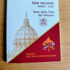 Vatikaanin SEDE VACANTE 2 €:n juhlaraha - pikkukuva 1