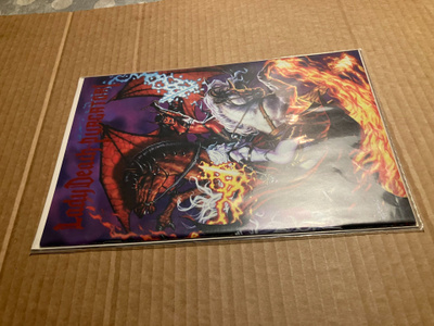 CHAOS COMICS LADY DEATH VS PURGATORI 12/1999 HYVÄ