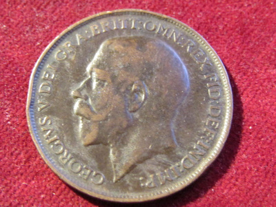 1 penny 1912H Iso-Britannia-Great Britain