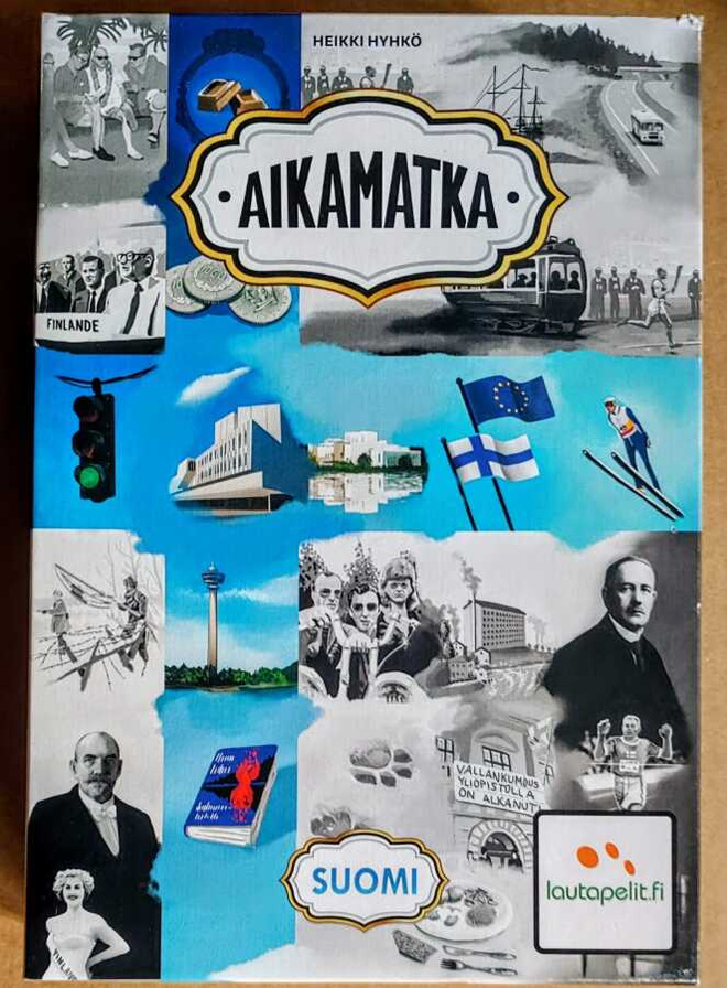 AIKAMATKA – SUOMI - korttipeli Suomen historiasta 2017