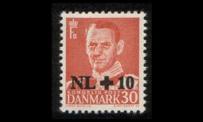 Tanska 339 ** Frederik IX Hollanninapu (1953)