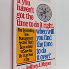 Jeffrey J. Mayer : If You Haven't Got the Time to Do it R... - pikkukuva 1