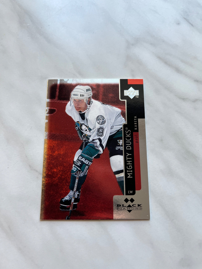 1997-98 Black Diamond Double Diamond Paul Kariya #14