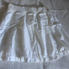Hame 160 cm / 11 - 12 v / Benetton * valkoinen * puuvillaa * - pikkukuva 4