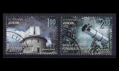 Serbia: Bosnia-Herzegovina 461-2 o Europa astronomia (2009)