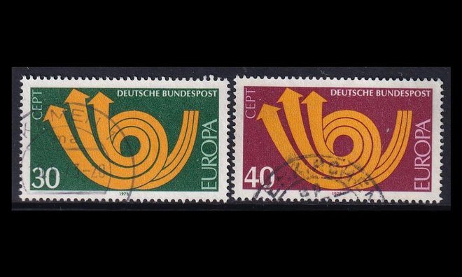 Saksa 768-9 o Europa (1973)