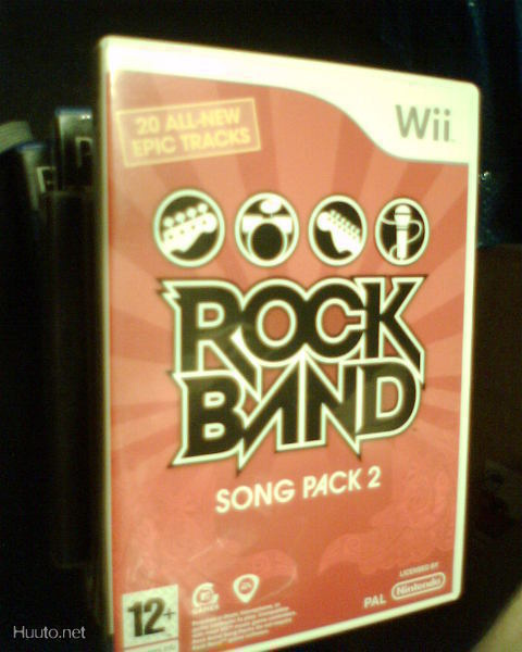 Wii ROCKBAND Song Pack 2 (Sis.pk:t)