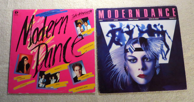 MODERN DANCE LP kokoelmat UK ja SUOMI
