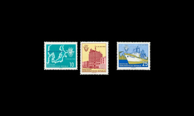 DDR 898-900 ** Itämeri-viikko (1962)