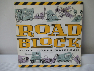 STOCK AITKEN WATERMAN - ROADBLOCK 7" VINYL