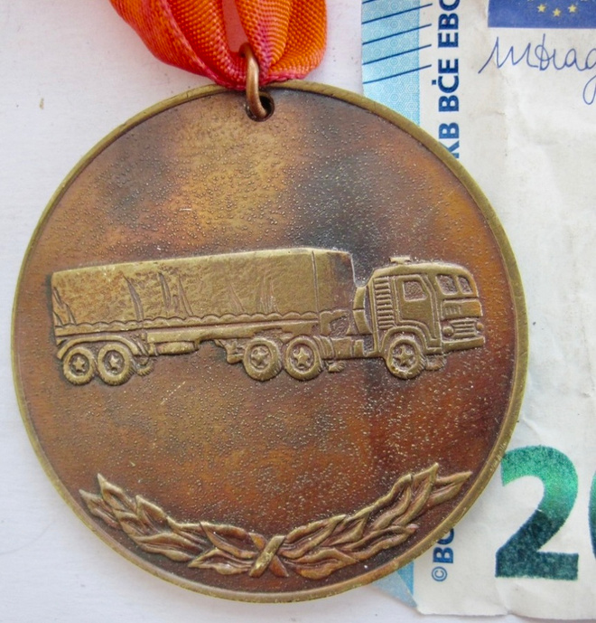VANHA CCCP Mitali Kamaz 5410 Kuorma-Auto 1976
