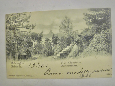 VANHA Postikortti Helsinki 1901