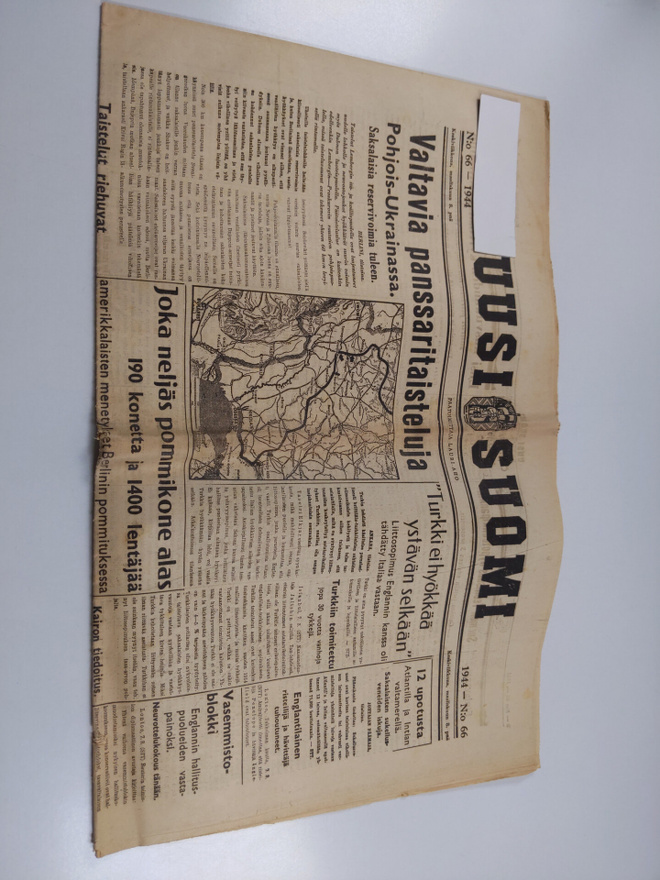 Uusi Suomi nro 66/1944 (8.3.)