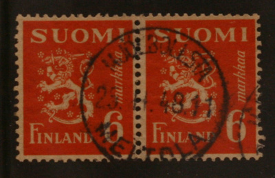 # 23785 # Mjölbolsta / Meltola 25.11.48 - M-30 6mk pari