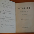August Strindberg:UTOPIER I VERKLIGHETEN.Fyra berattelser. - pikkukuva 2