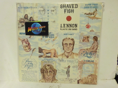 LENNON PLASTIC ONO BAND - SHAVE FISH EX/EX LP