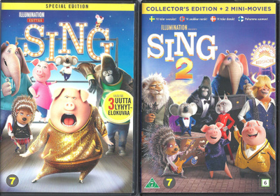 Sing & Sing 2 suomijulkaisut